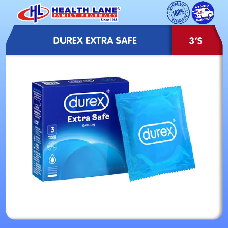 DUREX EXTRA SAFE (3'S)